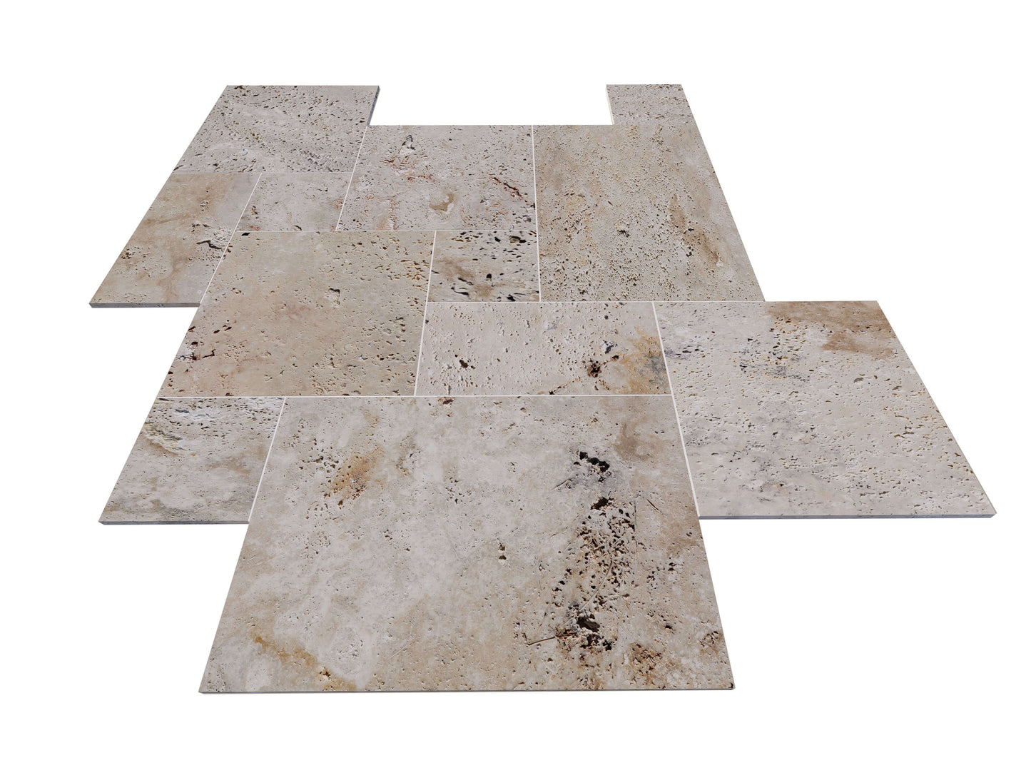 Carrelage Travertin Light Com 1.2x40,60x61
