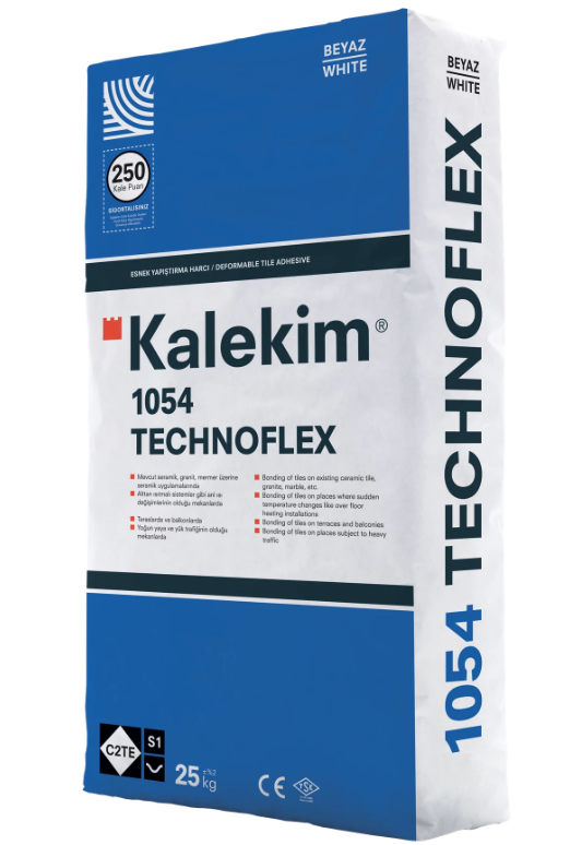 Sac de colle blanc 25 kg C2TE S1 Kalekim Technoflex