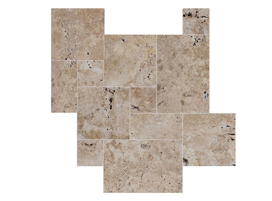 Carrelage Travertin Mix Com 1.2x40,60x61