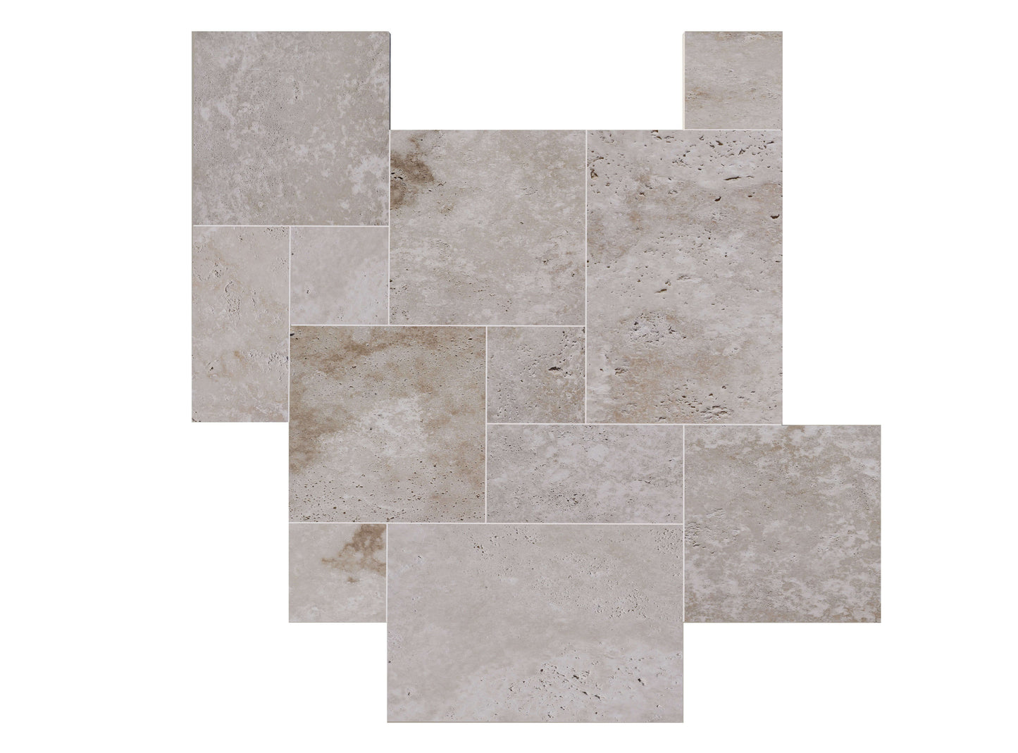 Carrelage Travertin Light Premium 1.2x40,60x61